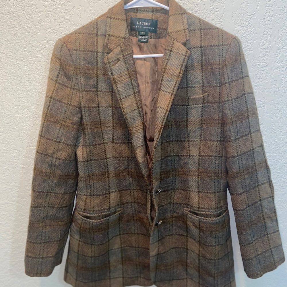 RALPH LAUREN WOOL BLAZER